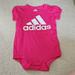 Adidas One Pieces | Adidas Onsie Size 18m | Color: Pink | Size: 18mb