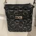 Coach Bags | Coach Crossbody Purse. Black And Silver. | Color: Black | Size: Os