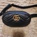 Gucci Bags | Gucci Marmont Belt Bag Gg | Color: Black | Size: Os