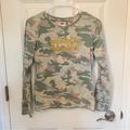 Levi's Shirts & Tops | Girls Levi’s Camo Tee, Like New, Sz Large | Color: Green/Pink | Size: Lg