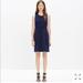 Madewell Dresses | Madewell Navy Blue Verse Ponte Dress | Color: Blue | Size: M