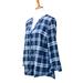 Anthropologie Tops | Anthropologie Hester & Orchard Black And White Flannel Button Down Shirt | Color: Black/White | Size: Xl