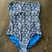 Michael Kors Swim | Beautiful Figure Accentuating, One Piece Swimsuit. | Color: Blue/White | Size: 10