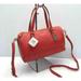 Coach Bags | Coach Saffiano Mini Leather Satchel Love Red Nwt Dust Bag Included | Color: Pink/Red | Size: Os