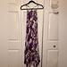 Free People Dresses | Free People Maxi Dress Heat Wave Printed Handkerchief Slip Dress Purple Small | Color: Purple/White | Size: S