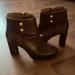 Kate Spade Shoes | Kate Spade Heeled Boots, Brown, Size 7.5 | Color: Brown | Size: 7.5