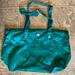 Coach Bags | Large Coach Tote With Removable Makeup Bag | Color: Green | Size: Os
