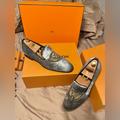 Louis Vuitton Shoes | Louis Vuitton Men’s Silver Pony Hair Loafers. | Color: Black/Silver | Size: 11