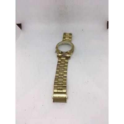 Michael Kors Jewelry | Michael Kors Watch Strap Band 18mm Bracelet W. Case Attached No Connector - H122 | Color: Gold | Size: One Size