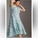 Anthropologie Dresses | Anthropologie By Anthropologie Slim Lace Maxi Dress In Blue Size 18w | Color: Blue | Size: 18w