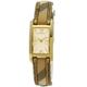 Burberry Accessories | Burberry Bu1074 Square Watch Gp/Leather Ladies Burberry | Color: Gold | Size: Os