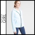 Athleta Jackets & Coats | Athleta Girl Stunner Shade Jacket | Color: White | Size: Lg