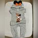 Disney Costumes | Disney Minnie Mouse Long-All Sz 6-9 Mo | Color: Gray | Size: 6-9 Months