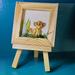 Disney Accents | Disney Lion King Canvas Art With Easel | Color: Green/Tan | Size: Os