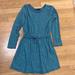 Ralph Lauren Dresses | Girls Striped Long Sleeve Ralph Lauren Dress, Size L (12-14) | Color: Blue | Size: Lg