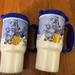 Disney Kitchen | 2 Walt Disney World 2007 Souvenir Plastic Travel Mugs With Lids | Color: Red | Size: Os