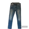 American Eagle Outfitters Jeans | American Eagle Jeans Men's 30x32 Light Wash Slim Fit Distressed | Color: Blue | Size: 30