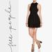 Free People Dresses | Free People Cha Cha Ponte Layla Skater Mini Dress In Black Sz Small | Color: Black | Size: S