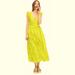 Kate Spade Dresses | Kate Spade New York Collection, Bloom Organza Embroidered Floral Dress | Color: Yellow | Size: 6