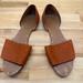 Madewell Shoes | Madewell The Thea Leather Sandal Size 9 | Color: Brown/Orange | Size: 9