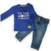 Ralph Lauren Matching Sets | Infant Outfit Love You To The Moon And Back 12m Primark And Ralph Lauren | Color: Blue | Size: 12mb