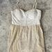 American Eagle Outfitters Dresses | American Eagle Lace Dress | Color: Cream/White | Size: L