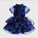 Disney Dresses | Disney Cinderella Collar Dress | Color: Blue | Size: 8g