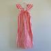 J. Crew Dresses | Crewcuts Red White Awning Striped Dress | Color: Red/White | Size: 12g