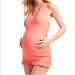 Jessica Simpson Swim | Jessica Simpson | One Piece Maternity Swimsuit | Size Xl | Color: Orange/Pink | Size: Xlm