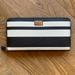 Kate Spade Bags | Kate Spade Zip Around Black And White Wallet, Very Clean, Light Wear | Color: Black/White | Size: Os