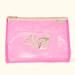 Lilly Pulitzer Bags | Lilly Pulitzer Pink Clear Pouch Sea Shells Coastal Havana Motif Makeup Case Nwt | Color: Gold/Pink | Size: 12 X 8