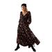 Free People Dresses | Free People You’re A Jewel Printed Maxi Dress Nwt | Color: Black/Red | Size: S