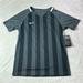 Nike Shirts & Tops | Nike Youth Soccer Jersey Black And Gray Size Medium | Color: Black/Gray | Size: Unisex Medium