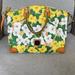Dooney & Bourke Bags | Dooney & Bourke Floral Leather Satchel Shoulder Bag | Color: Green/Yellow | Size: Os