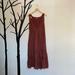 Free People Dresses | Free People Carla Lace Rust Brick Red Lace Maxi Dress | Color: Red | Size: S