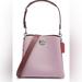 Coach Bags | Coach Willow Bucket Shoulder Bag Crossbody Leather Tote Purse Handbag Purple | Color: Purple | Size: Os