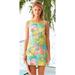 Lilly Pulitzer Dresses | Lilly Pulitzer Delia Shift In Shorely Blue Big Flirt Size 0 (Nwt) | Color: Blue/Yellow | Size: 0