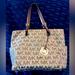 Michael Kors Bags | Michael Kors Jet Set Signature Logo Tote Handbag | Color: Brown/Tan | Size: Os