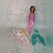 Disney Toys | 1993 Disney's Aladdin Jasmine Doll & Cloth | Color: Blue/Purple | Size: Osg