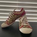 Coach Shoes | Coach Zorra Plaid Tennis Shoe! | Color: Pink/Tan | Size: 8.5