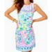 Lilly Pulitzer Dresses | Lily Pulitzer Gellar Shift Dress Like New Condition Size Xxs | Color: Blue/Pink | Size: Xxs