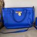 Michael Kors Bags | Michael Kors Blue Small Hamilton Bag | Color: Blue | Size: Small