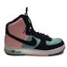 Nike Shoes | Nike Have A Nike Day Air Force 1 Colorblock Lace Up High Top Sneakers Men’s Sz 9 | Color: Green/Pink | Size: 9