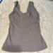 Athleta Tops | Athleta Size M Gray Bella Tank Top Yoga Athletic Built In Bra Removable Cups | Color: Gray | Size: M