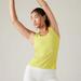 Athleta Tops | Athleta Momentum Seamless Tank Top Yellow Lemon/Lime - Size Small | Color: Yellow | Size: S