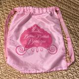 Disney Bags | Disney Princess Bunbury Bobbity Boutique Authentic Pink Bag Shoulder Straps Tote | Color: Pink | Size: 12” X 15”