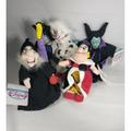 Disney Toys | Disney Villains Plush Bean Bag (5) Snow White Maleficent Cruella Queen Hearts | Color: White | Size: Osg