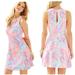 Lilly Pulitzer Dresses | Lilly Pulitzer ‘Felicity’ Pink Pout Too Much Bubbly Dress Size L | Color: Blue/Pink | Size: L