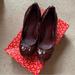 Tory Burch Shoes | Maroon Patent Tory Burch Eddie Wedges | Color: Red | Size: 7.5