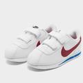 Nike Shoes | Boys' Toddler Nike Cortez Basic Sl Hook-And-Loop Casual Shoes | Color: Black/Red/White | Size: 10c (Tdv)